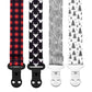 Stadela Baby Pacifier Clip Holder - Boy 4 Pack Gift Set - Plaid Deer Forest Woodland Trees Red Black Gray (Lumberjack)