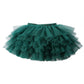 Elamccor Baby Girls' Tutu Skirt Toddler 6 Layered Tulle Tutus 1-8T Dark Green