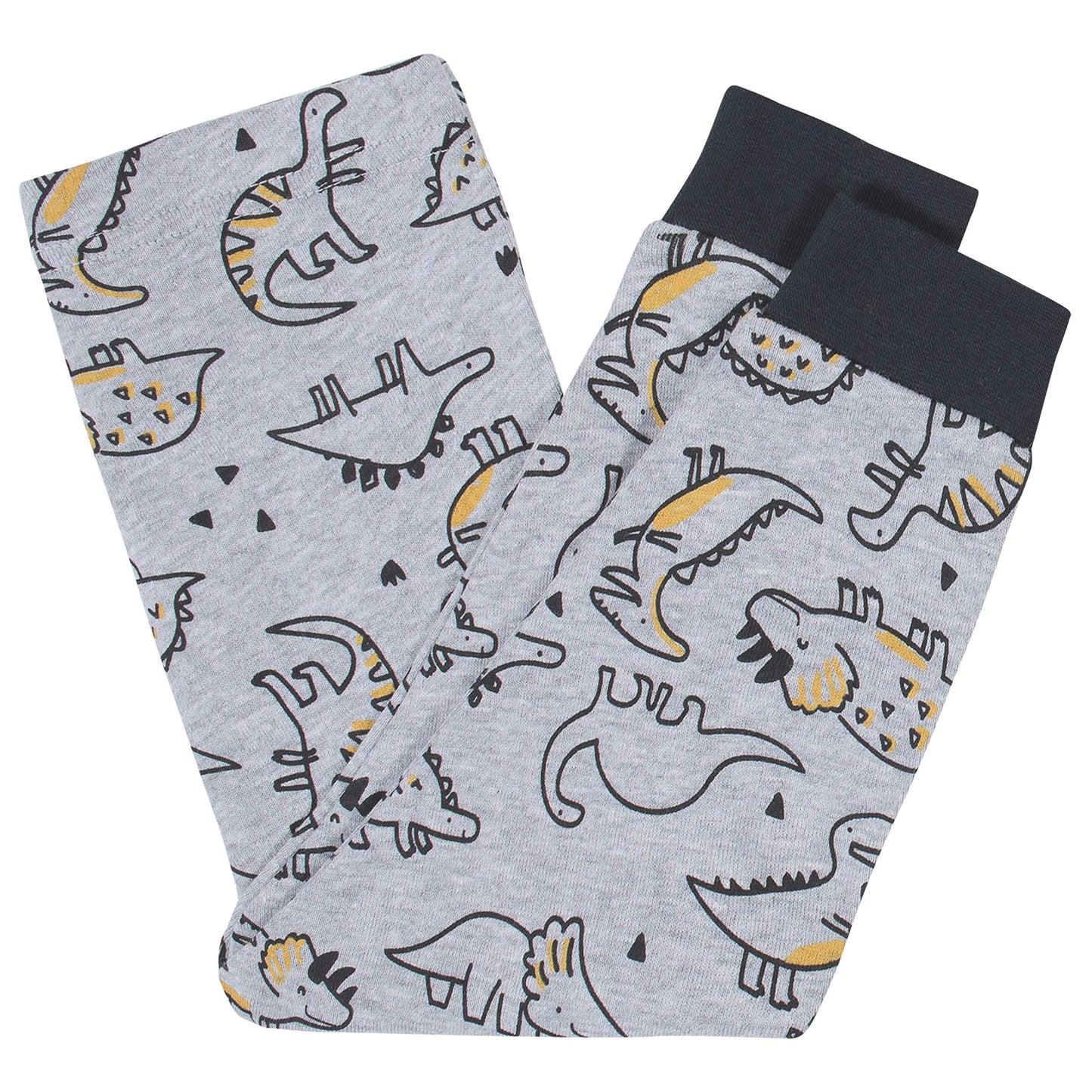 Gerberbaby Boystoddler Snug Fit 4-Piece Pajama Setdino Grey24 Months