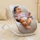 Munchkin Spring Baby Bouncer And Rocker Seat, 2-In-1 Design, Portable And Lightweight With 3 Recline Positions, Grey