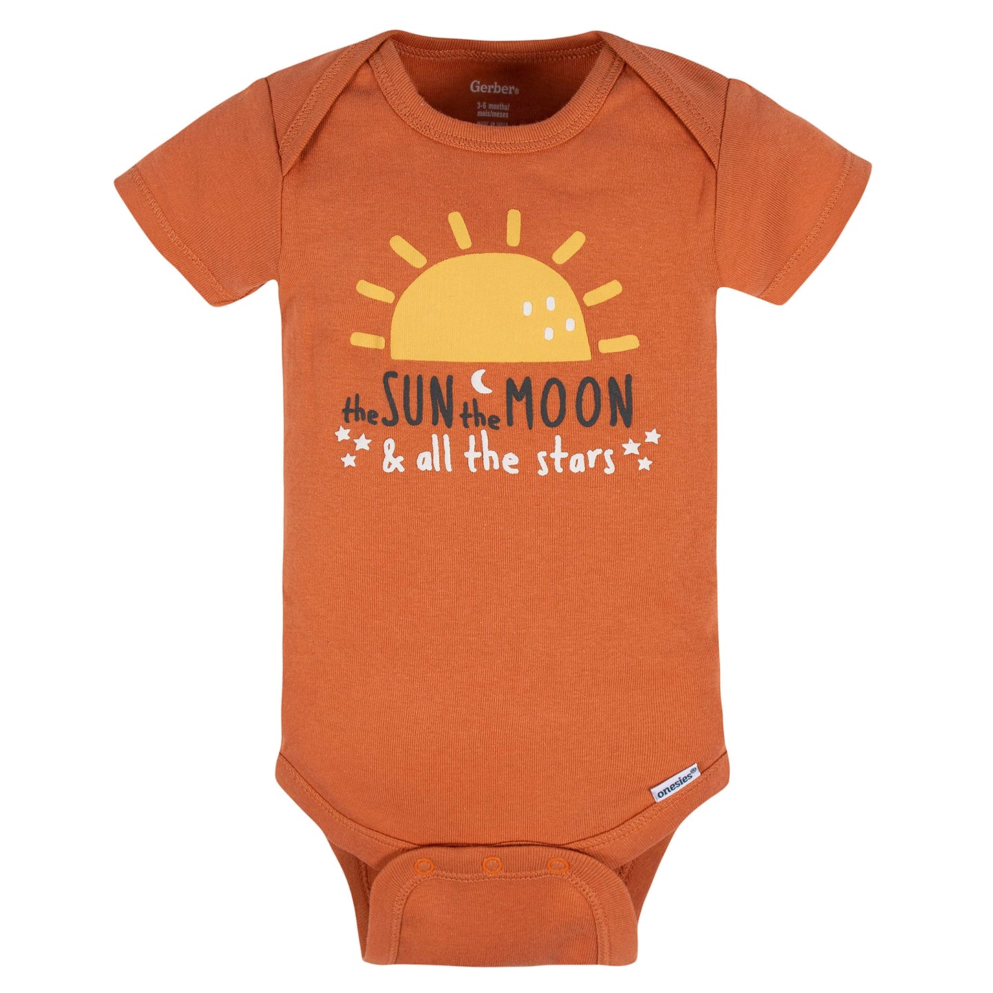 Gerber Baby 8-Pack Short Sleeve Onesies Bodysuits, Southwest, 12 Months