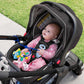 Baby Toy Straps - 1 Drag 2 Design For Toy Safety - 5 Food-Grade Silicone Straps For Strollers, High Chairs, Cribs & Car Seats -