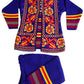 Kuku Hosiery Girl Woolen pajami Suit(Blue, Size: 22)