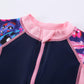 Sweegentle Baby Swimwear One-Piece Swimsuit Upf 50+ -Sun Protective Sunsuit Pink