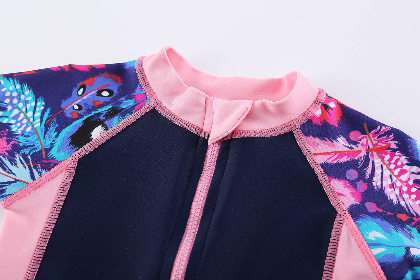 Sweegentle Baby Swimwear One-Piece Swimsuit Upf 50+ -Sun Protective Sunsuit Pink