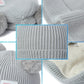 Abronda Christmas Winter Baby Hats Soft Warm Infant Knitted Pom Pom Beanie Bear Hats For Toddler Boys Girls - Grey