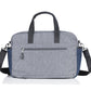 Twelvelittle Unisex Two-Tone Satchel Diaper Bag - Grey/Navy