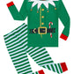 Kikizye Christmas Pajamas Big Girls Boys Elf Long Sleeve Cotton Pjs Kids Xmas Jammies Size 16