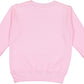 Rabbit Skins Toddler Fleece Long Sleeve Pullover Sweatshirt, Pink, 7T