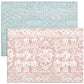 Cushmat Stylish Reversible Foam Play Mat (Large, Explorer - Coral Teal) - Soft, Waterproof, Durable Play Mat For Infants, Babies