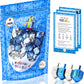 The Dreidel Company Hanukkah Plastic Silver & Blue Metallic Dreidels (30-Pack Bag)