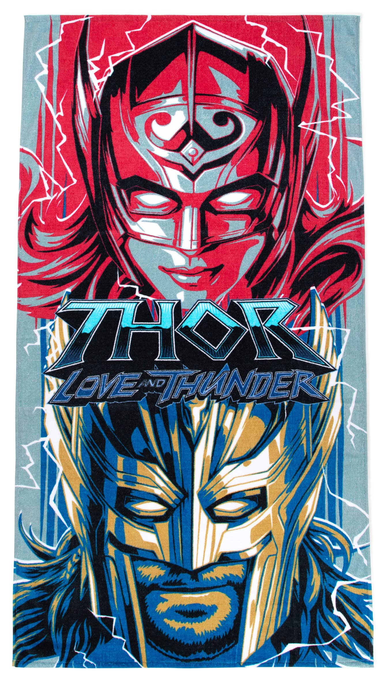 Thor Bathing Jay Franco Marvel Comics Thor Asgard Heroes Kids Large Bath/Pool/Beach ...