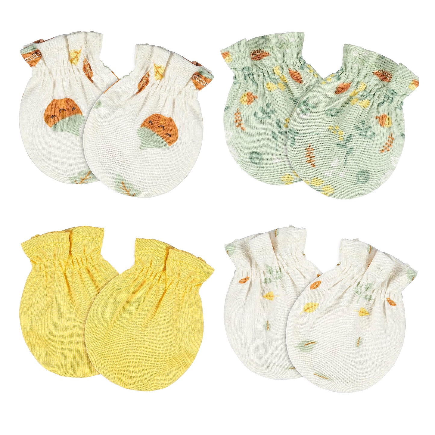 Gerber Baby Boys And Girls 12 Piece Layette Gift Set, Yellow Acorns, 3-6 Months