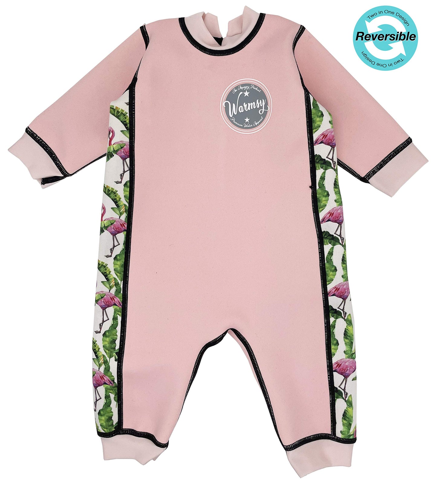 Aquajoy Warmsy - Premium Reversible Baby Wetsuit | Extra Warm Swimsuit For Babies, Infants And Toddlers