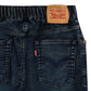 Levi'S Boys' Skinny Fit Pull On Jeans, Marsh Carbon, 2T