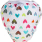 Kushies Baby Waterproof Training Pant (33-38 Pounds), Doodle Hearts, White, Large