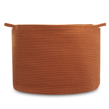 Natemia Rope Storage Basket- Nursery Bin And Toy Organizer (20