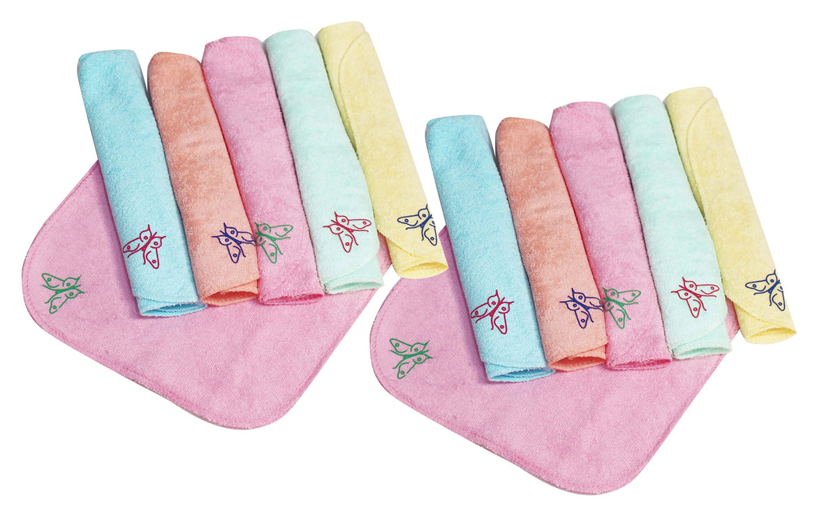 Jo kids wear Cotton Multi Color Set of 12 Napkins (17800_Unisex)