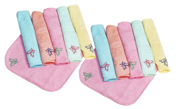 Jo kids wear Cotton Multi Color Set of 12 Napkins (17800_Unisex)