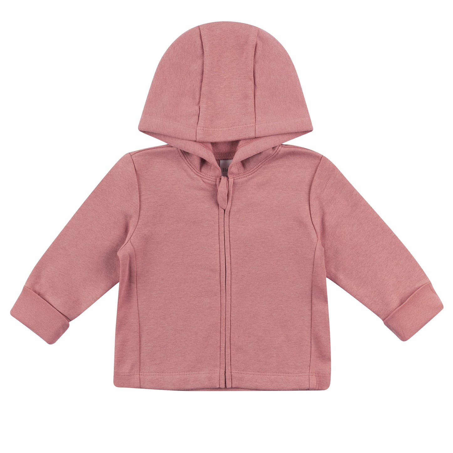 Hanes, Zippin Soft 4-Way Stretch Fleece Hoodie, Babies And Toddlers, Rose Tea, 0-6 Months