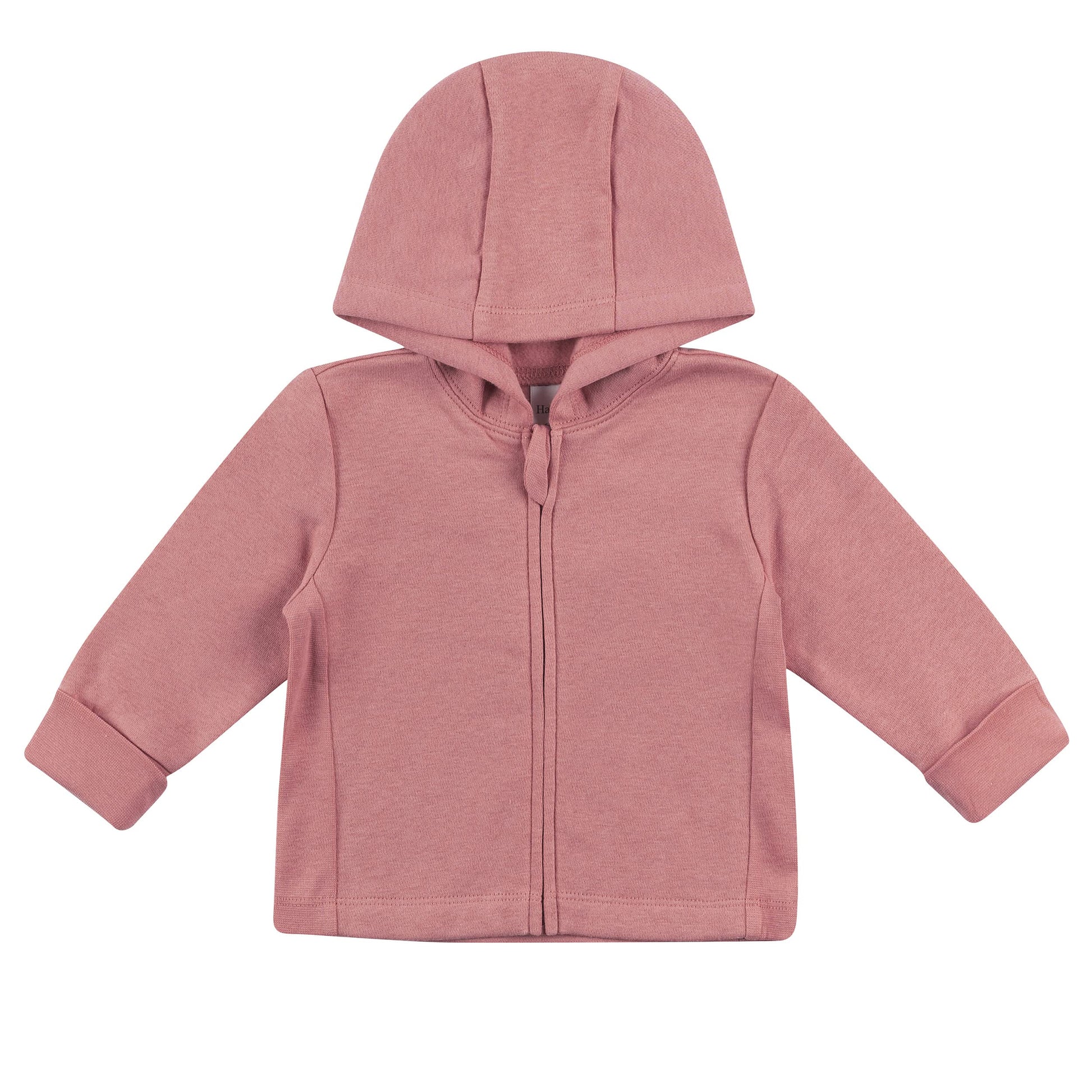 Hanes, Zippin Soft 4-Way Stretch Fleece Hoodie, Babies And Toddlers, Rose Tea, 0-6 Months