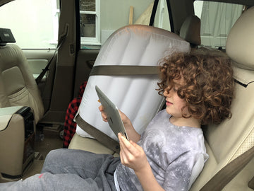 Jet Creations Inflatable Car Backseat Divider - Seperates Children So No More Back Seat Fights, And Simple To Install.