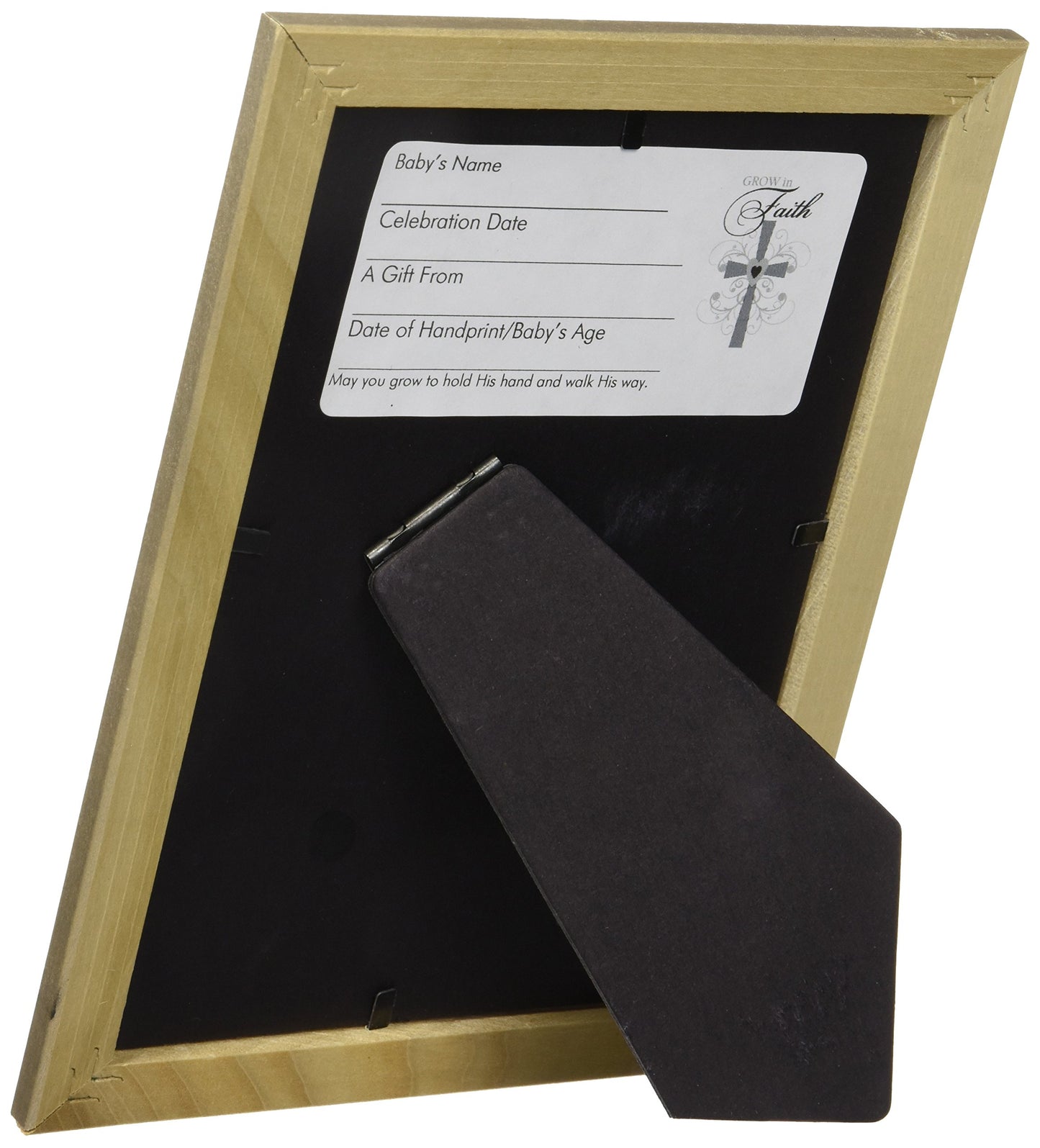 The Grandparent Gift Frame Wall Decor, Baptized Footprint