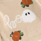 Afunbaby Baby Girl Boy Knit Sweater Blouse Pullover Sweatshirt Warm Crewneck Long Sleeve Tops For Infant Toddler (Halloween Pump
