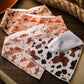 Vitalcozy 4 Pcs Western Cowboy Baby Bandana Bibs Newborn Infant Feeding Drool Bibs Wild West Cotton Bib For Drooling And Teethin