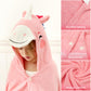 Joiedomi Unicorn Hooded Towel For Kids - Soft 100% Cotton Bath Beach Towel - 30' X 50' For Kids 3-10 Years - Toddler Pool Towe