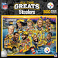 MasterPieces 500 Piece Sports Jigsaw Puzzle for Adults - NFL Pittsburgh Steelers All-Time Greats - 15x21