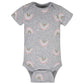 Gerber Baby Girl'S 8-Pack Short Sleeve Onesies Bodysuits, Bear Pink, 12 Months