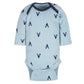 Gerber Baby Boy'S 3-Pack Long-Sleeve Onesies Bodysuit Pants, Mouse, 6-9 Months