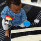 Baby Einstein Stack & Wobble Zen BPA Free Teether Toy for Cause and Effect Learning, Infants Ages 3 Months and up