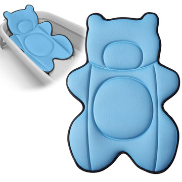 Ihaapsi Infant Baby Bath Cushion,Fits Inside Most Baby Bathtubs, Breathable Soft Baby Bath Support Seat,Baby Bath Pad Bath Pillo