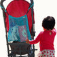 Stroller mesh Bag, net Storage Bag, Lightweight Baby Bag Organizer. Great Way to Carry All Your onThego Baby Essentials. Easil