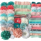 Bowtique Emilee Baby Shower Headband Kit Diy Headband Kit Makes Over 30 Headbands - Coral And Mint