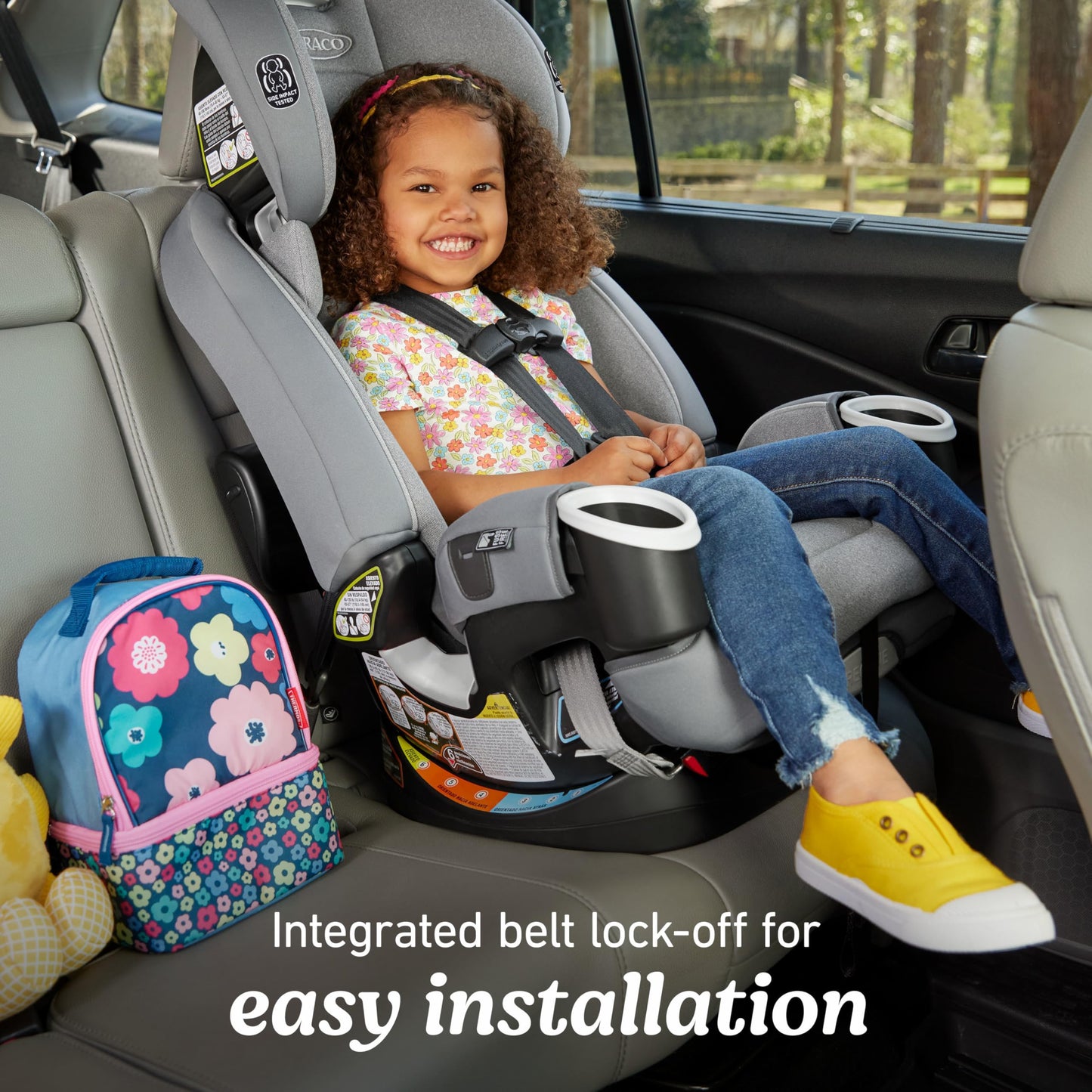 Graco 4Ever Dlx 4-In-1 Car Seat, Maven | Infant To Toddler Car Seat, With 10 Years Of Use | Rear-Facing, Forward-Facing And Boos