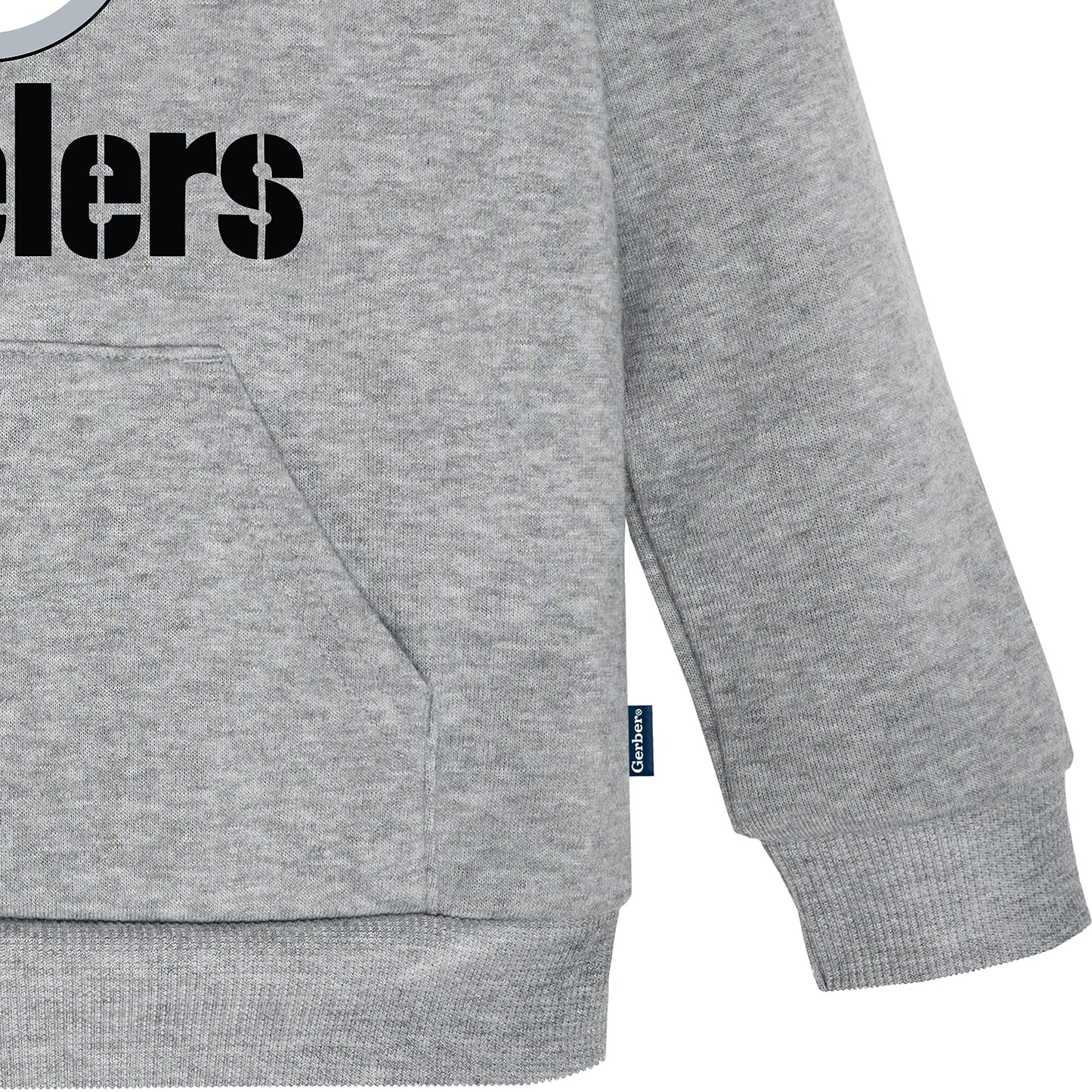 Gerber Unisex Baby Nfl Fleece Hoodie Sweatshirt, Team Color, 5T