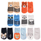 Little Me 8-Pack Baby Socks, Animal Charter Themed, 0-12 Months