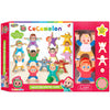 Be Amazing! Toys CoComelon Wooden Balancing Stackrobat Game- 16+ Piece Stacking Montessori Activity for Boys & Girls Ages 3+