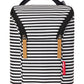 Skip Hop Baby Bottle Bag, Grab & Go, Black/White Stripe