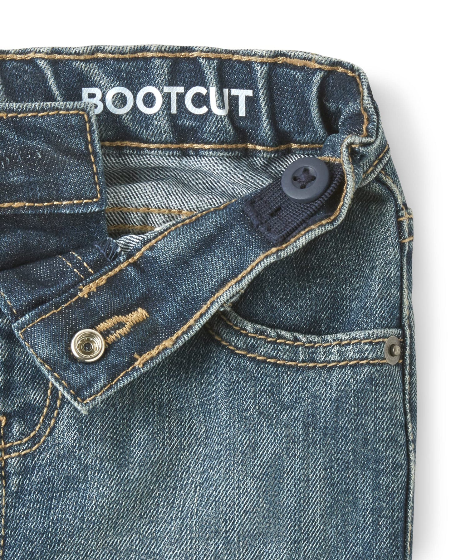 The Children'S Place Baby Boys And Toddler Boys Basic Bootcut Jeans, Tide Pool, 6-9 Months