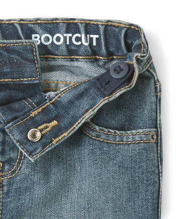 The Children'S Place Baby Boys And Toddler Boys Basic Bootcut Jeans, Tide Pool, 6-9 Months