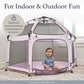 Pop 'N Go Playpen - Indoor & Outdoor Baby Playpen For Babies And Toddlers - Baby Beach Tent, Foldable, Portable W/Canopy, Travel