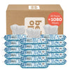Hello Bello Extra Gentle Unscented Baby Wipes, Plant Based, Made With 99% Water And Aloe For Babies And Kids, 1080 Count