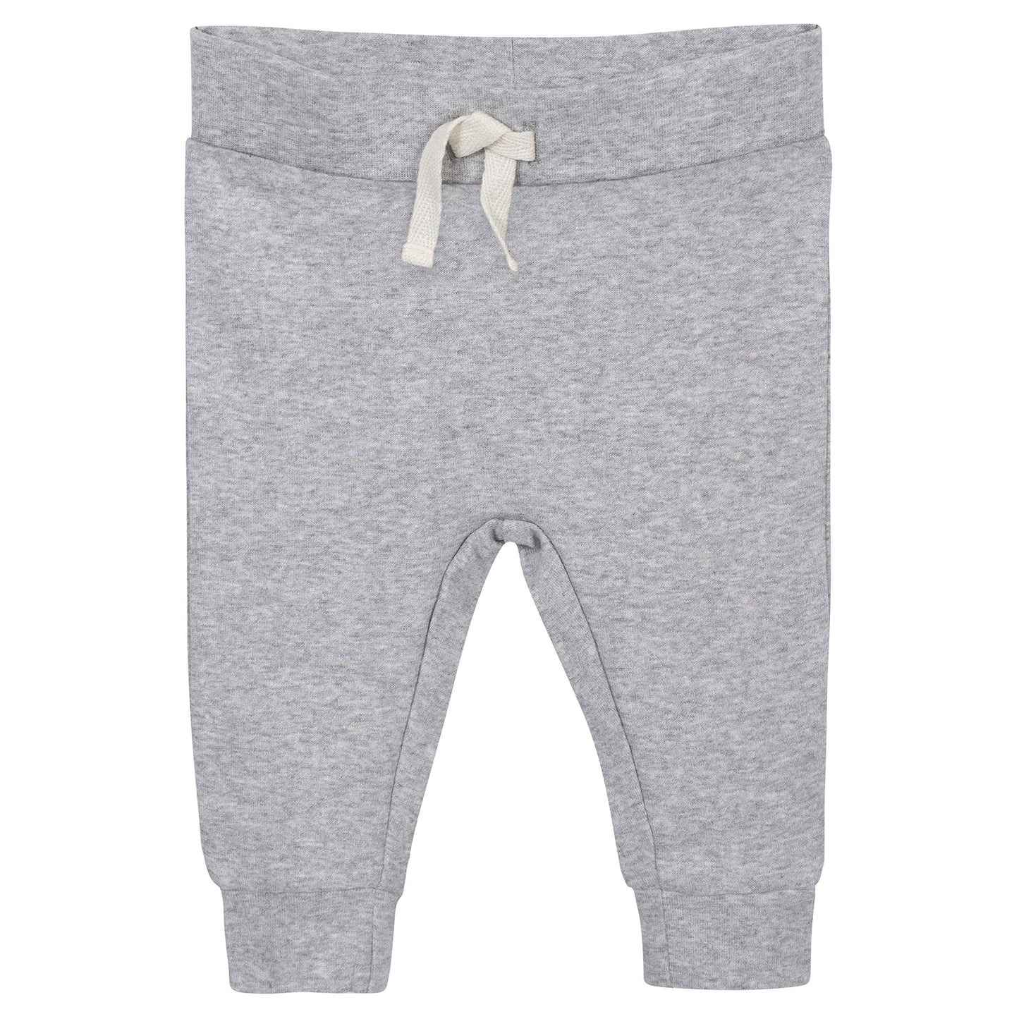 Grow By Gerber Baby Boys 2-Pack Pants, Grey, 3-6 Months