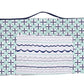 Bacati - 100% Cotton Percale Soft Breathable Fabrics Nap Mat With Pillow For Toddler Boys Naptime, Measures 50 X 20 X 1.5 Inches