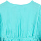 Gerber Baby Girl'S Standard Toddler Kaftan Swim Cover Up, Aqua, 3-6 Months