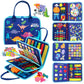 LYLIN Busy Board Montessori Toys for 1 2 3 4 Years Old, Toddler Busy Book Sensory Board, Preschool Learning Educational Activiti